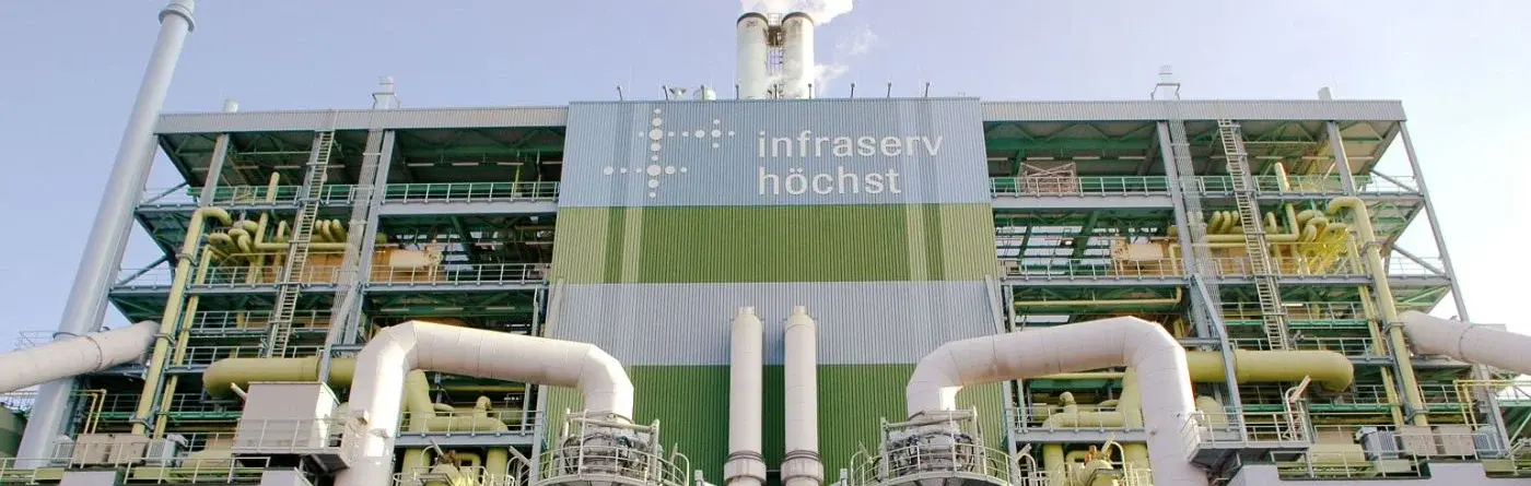 Klärschlammverbrennungsanlage - Infraserv Höchst