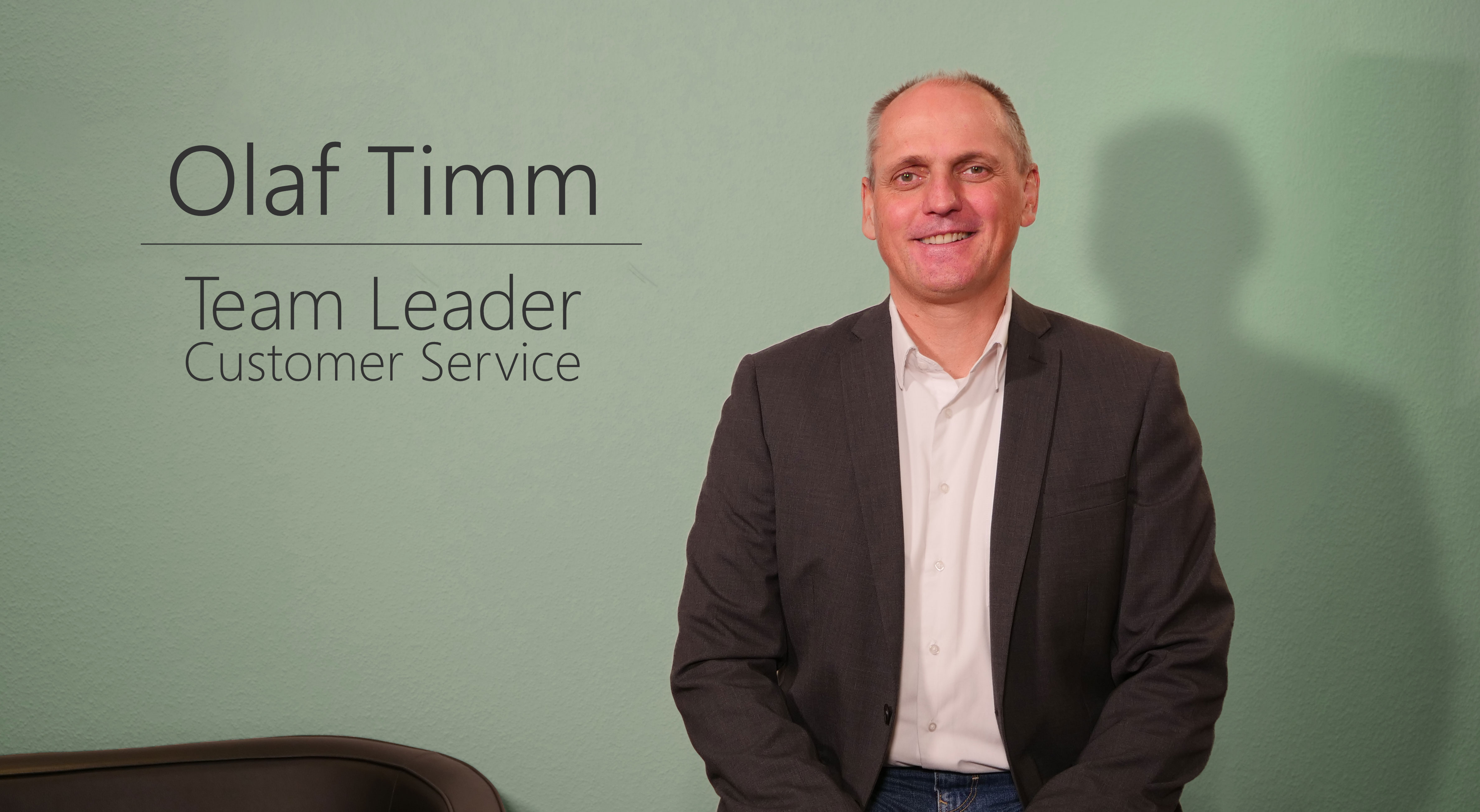 Olaf Timm, Team Leader Olaf Timm, Team Leader
